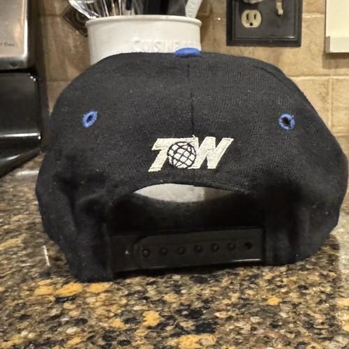 Vtg 90s Duke Blue Devils Top of the World Big Letters Snapback 2 Color Hat Cap - Picture 4 of 21