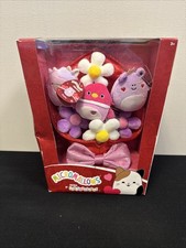 MICROMALLOWS SQUISHMALLOWS VALENTINES PLUSH BOUQUET  NEW OPEN BOX 