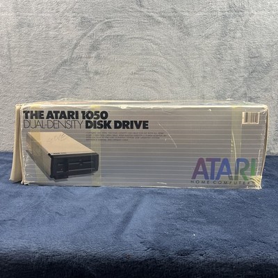 Atari 1050 Dual-Density Disk Drive | Original Packaging with Power & Cable 