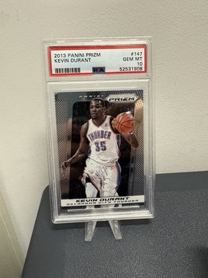 Kevin Durant 2013 Panini Prizm #147 OKC Thunder MVP Season KD PSA 10 Gem Mint