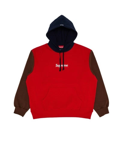 Sweat à capuche Supreme FW24 Box Logo XL multicolore à capuche multicolore multicolore