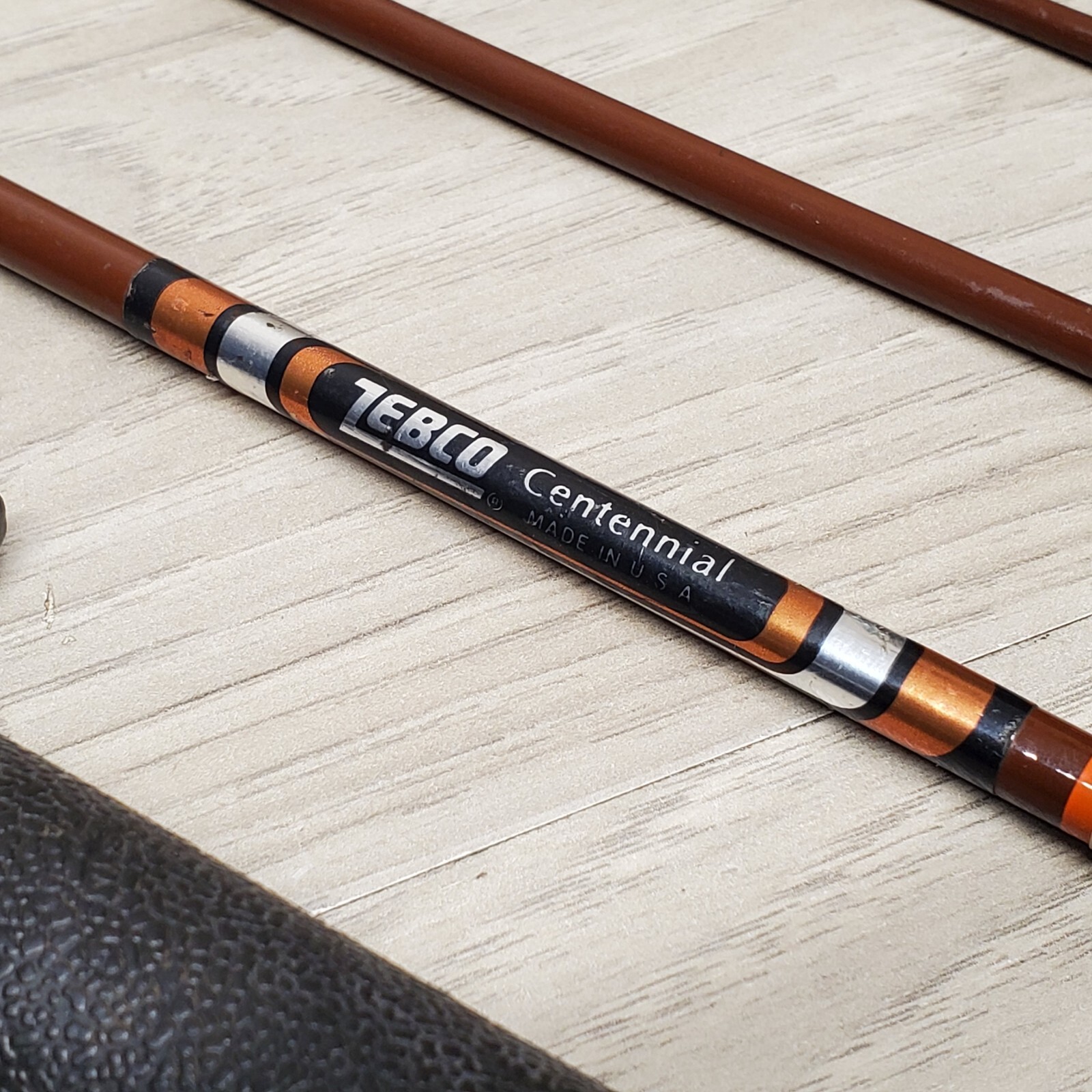 Vintage Zebco Centennial 5'11" Casting Rod 4060 NO REEL Brown eBay