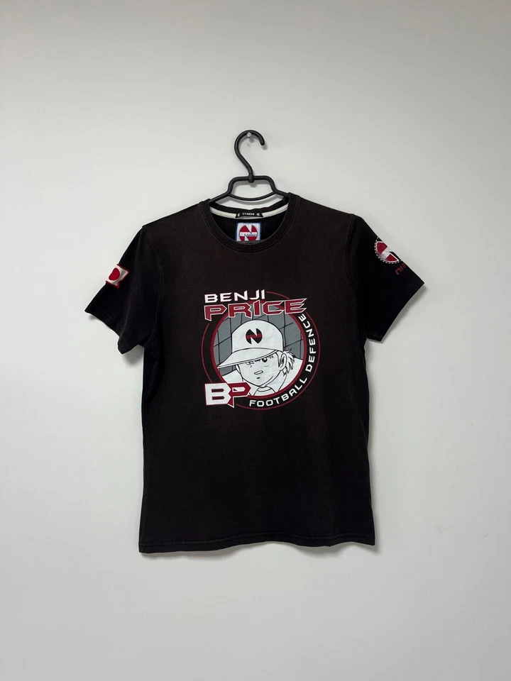 Camiseta masculina Benji Price anime Nippon anime Japão futebol defesa tamanho M - Imagem 4 de 4