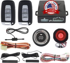 Alarma De Carros De Entrada Alarmas Remoto Para Carro Con Encendido Sin llave US