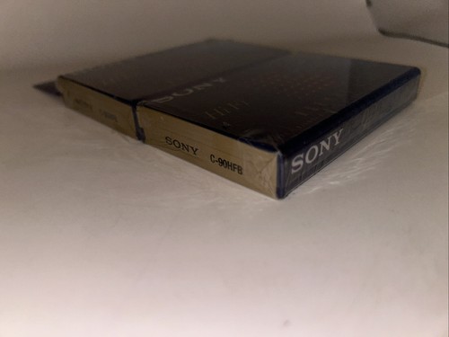 SONY Cassette Paquete de 2 Hi Fi 90 Minutos Sesgo Normal Nuevo Sellado Audio C-90HFB - Imagen 4 de 4