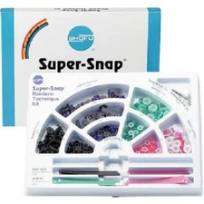 Super-Snap Rainbow Technique Kit: 180 Discs (100 Standard & 80 Mini), 40