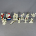 Dept 56 Snowbabies Lot Christmas Easter Valentines Frosty Santa Claus
