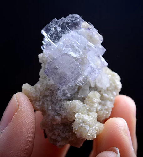 25g Natural Purple Fluorite Crystal Dolomite Stone Mineral Specimen/YaoGangXian - Picture 7 of 12