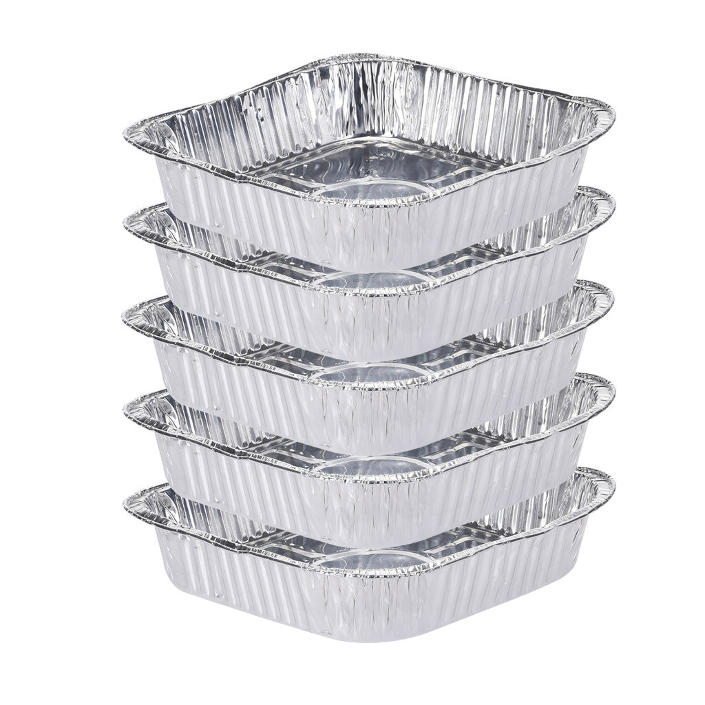 Aluminium Foil Serving Trays Disposable Plates BBQ Grill Grilling