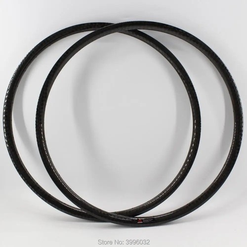 27.5/29 Inch Mountain Bike 3K UD 12K Full Carbon Fibre Rims Clincher Tubeless - Picture 8 of 15