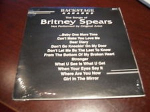 Backstage-Karaoke-BRITNEY-SPEARS-Stronger-Baby-One-More-Time-11-Song-Music-CD-G
