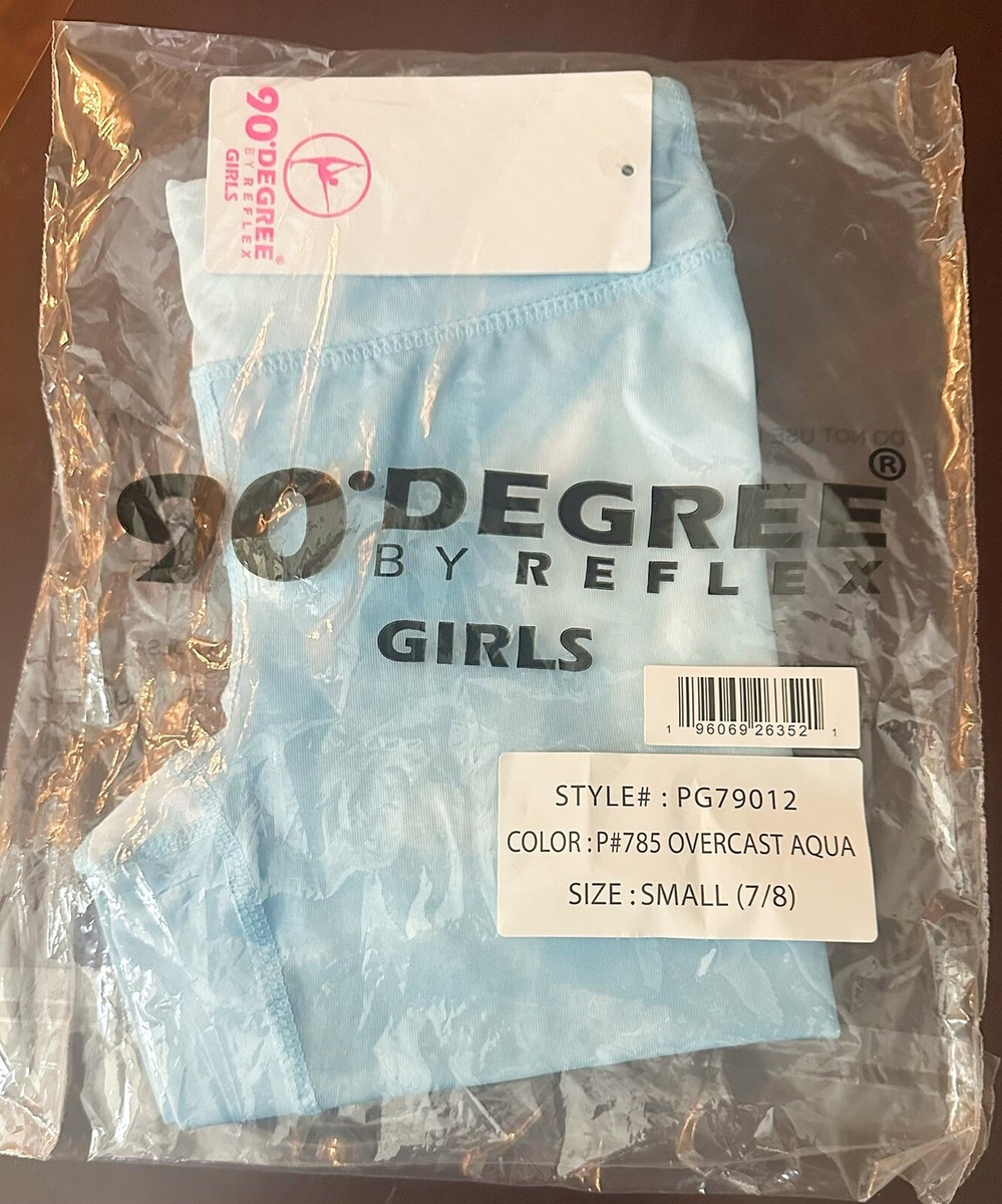 にーと Tie Dye Sky Blue Leggings Zenana Young Girls L Large 12 NEW Spring