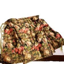 Large Floral Scrarf Wrap Approx 70x21. Spring Autumn Shoulder Cover