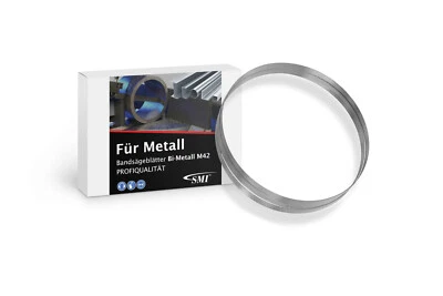 SMI SWISS MADE INDUSTRIES GMBH Bandsägeblatt HSS Bi-Metall M42 1435 x 13 x 0,65 mm 10/14 ZpZ z.B Güde MBS 125 V