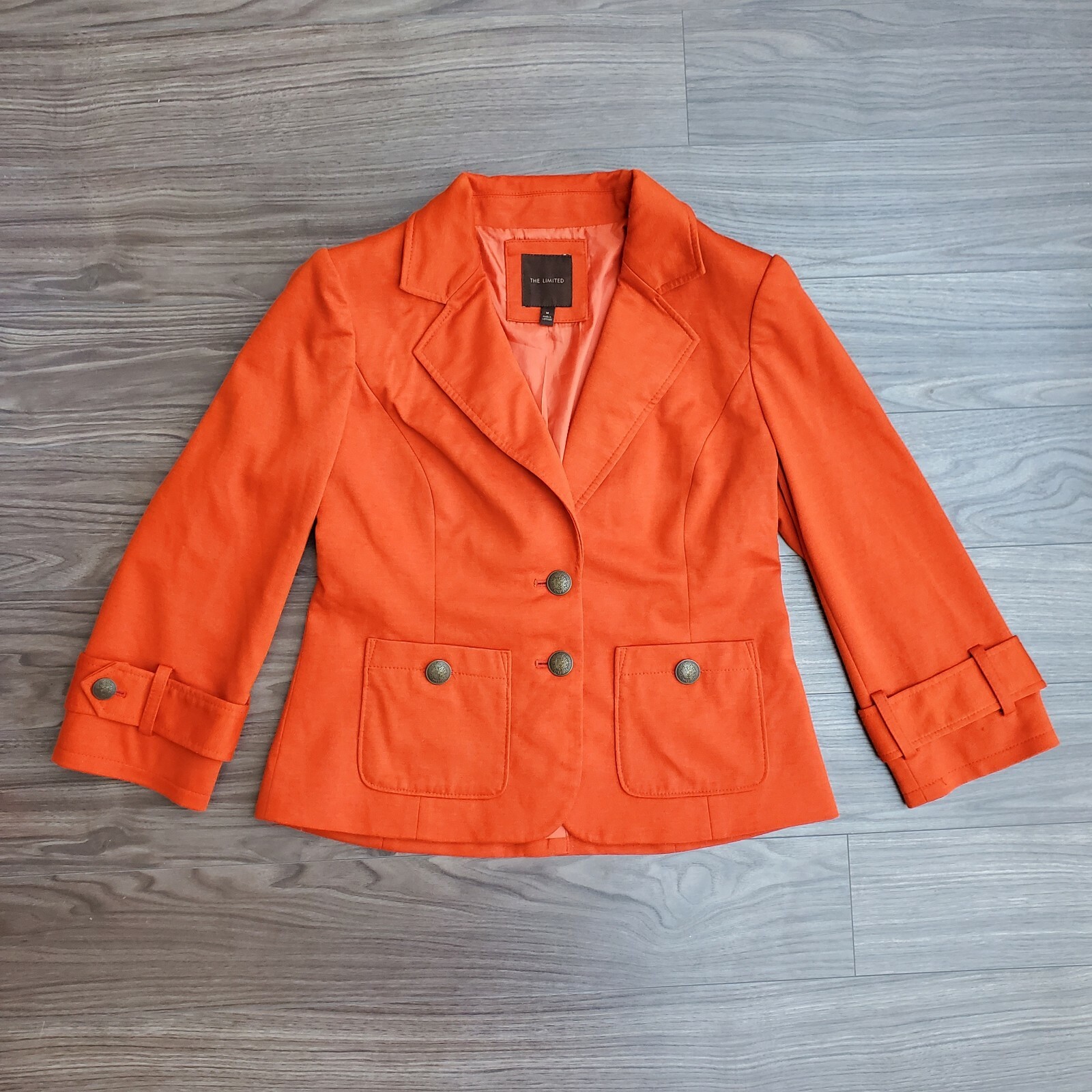 Women's The Limited Burnt Orange Blazer 