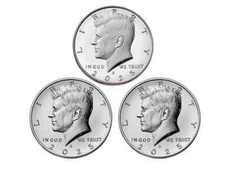 2025 P D & S Kennedy Half Dollar    {  Last Year of the Kennedy Half Dollar  }