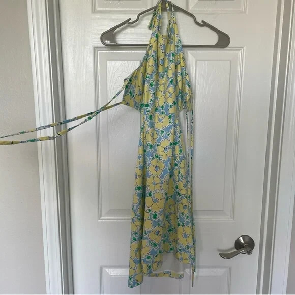 sachin and babi light blue dress Red Backless Flower Maxi Dress main image 0