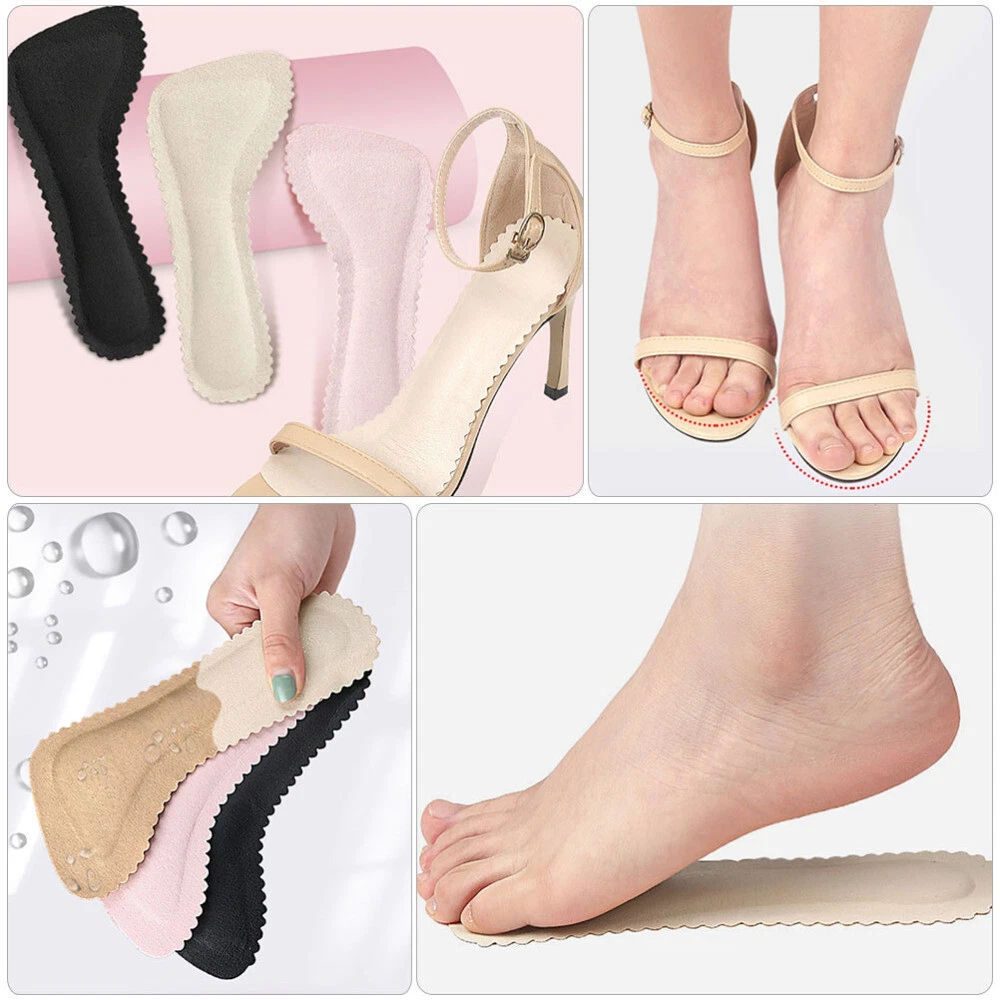 New silk covered high heel shoe inserts. Put then in your heels & look -  Killer Heels Comfort