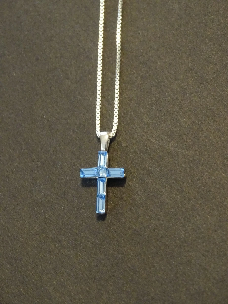 925 italy hotsell cross necklace