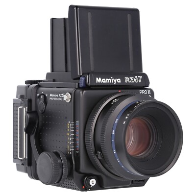 Mamiya RZ67 PRO II with Sekor Z 110mm f2.8 W 120 Film Back Waist 