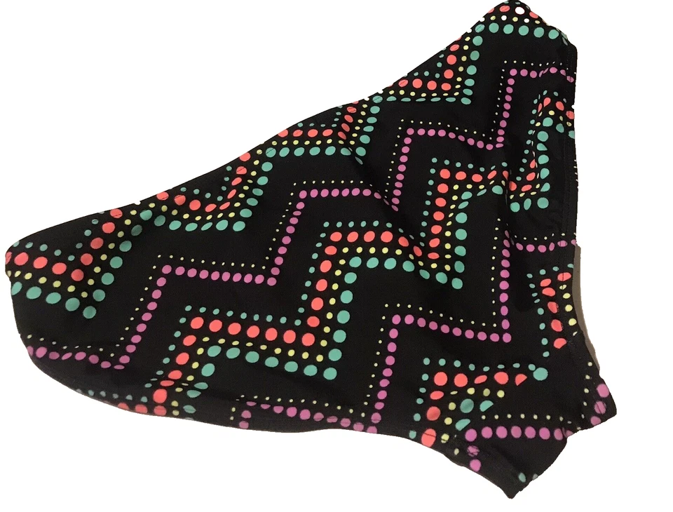 Traje de baño Op parte inferior de bikini talla mediana 7-9 lunares multicolores Foto 2 de 4