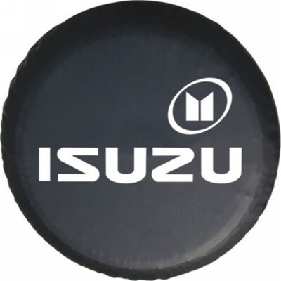 16in Spare Tire Cover For ISUZU Rodeo Trooper Vinyl Dust Protector Cover 30'' 31''