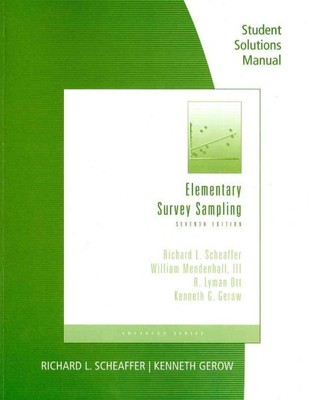 Elementary Survey Sampling, Paperback by Scheaffer, Richard L.; Mendenhall, W...