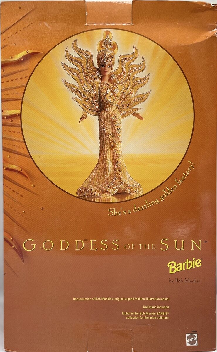 1995 Goddess of the Sun Bob Mackie Barbie Doll (Item #14056 1995 Goddess of the Sun Bob Mackie Barbie Doll (Item #14056