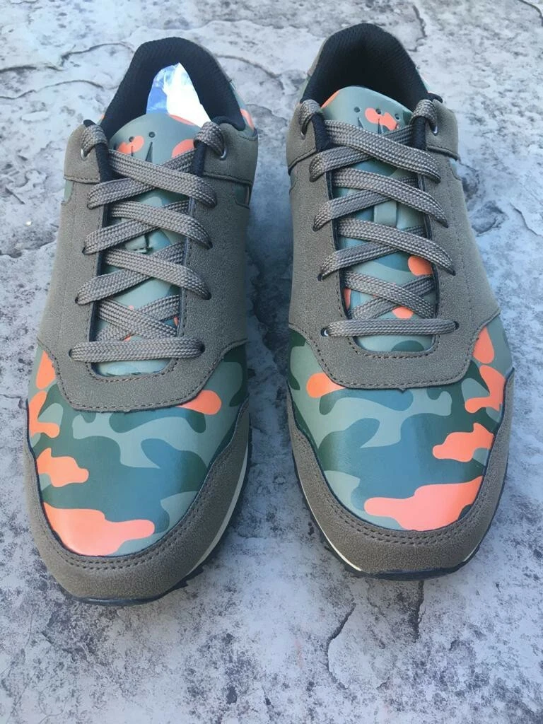 Dada Supreme Fashion Shoes Men Camo Olive. size 11