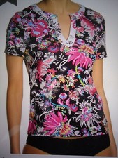 NEW with Tags TOMMY Bahama Ocean Garden rashguard Small