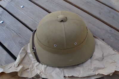 Vetnam Era Viet Cong pith helmet Jungle Safari Chinese type 58