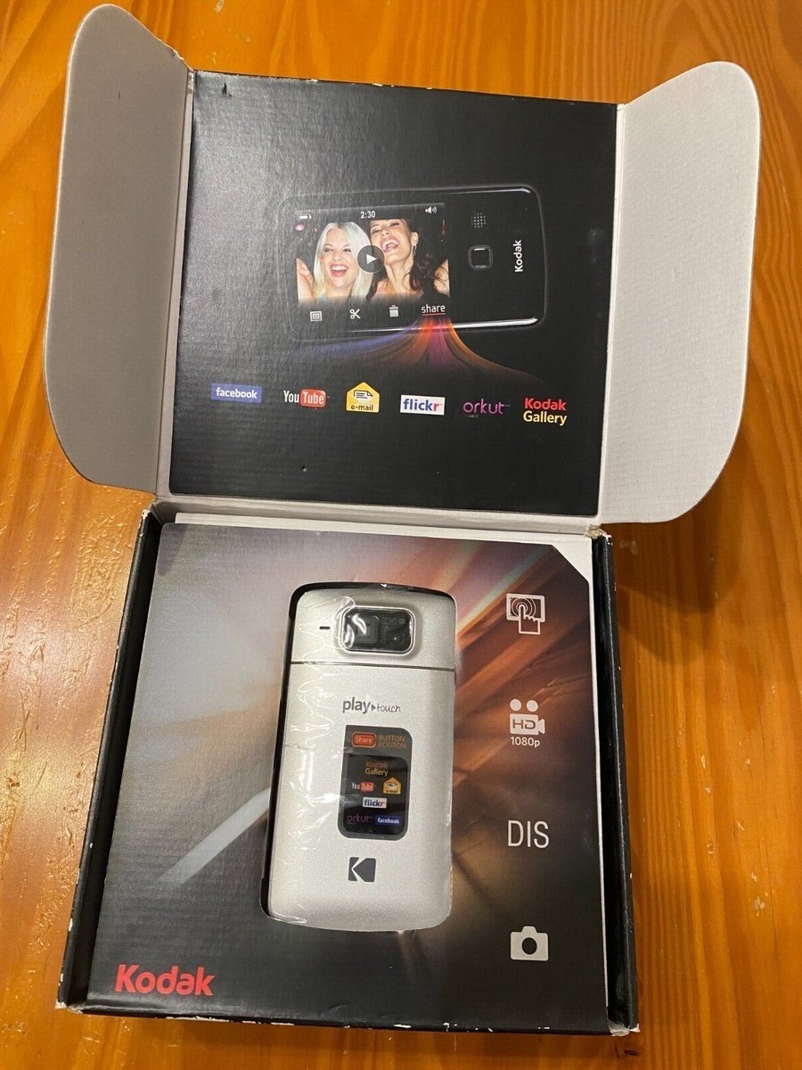 Kodak Play Touch Video Camera Silver | eBay