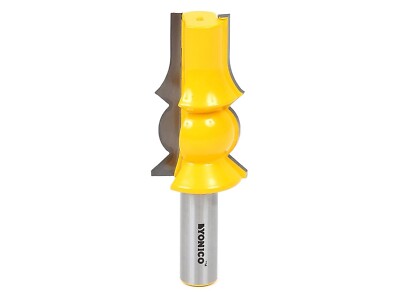 Yonico 16142-Krone Formteil Router Bit, Schnitthöhe: 2-1/4'', umkehrbar - 1/2 Schaft