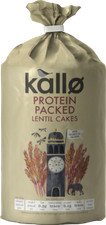 Kallo Protein Packed Lentil Cakes 100g - Pack of 6