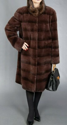 XL-2XL NEW SHEARED BEAVER COAT Very Soft Luxury Fur Beautiful over 40% Off!