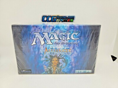 alliances sealed booster box Magic the Gathering Pack 12 Cards : Toys & Games thereby ending the Ice Age SEALED ALLIANCES Booster Box English