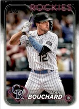 2024 Topps Sean Bouchard #699 Colorado Rockies