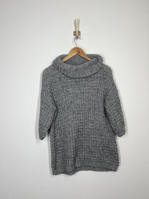 Pull Cardigan Gris à Paillettes Tracy Reese - Col V - Taille L En Coton