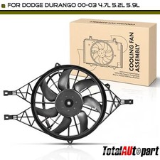 Engine Radiator Cooling Fan w/ Shroud Assembly for Dodge Dakota 00-04 Durango