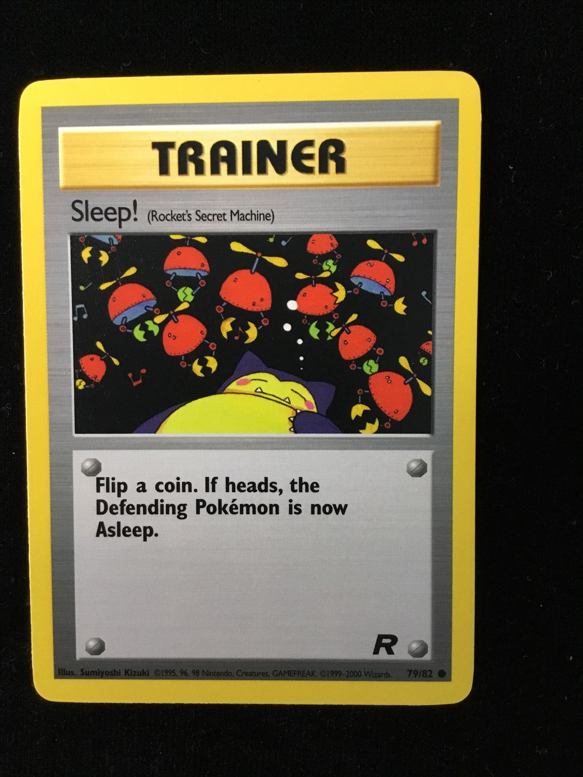 Pokémon TCG Sleep! Team Rocket 79 Regular Common NM NP