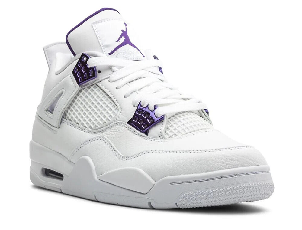 ♥︎♡︎　手8.5 Size 8.5 - Jordan 4 Retro Mid Purple Metallic for sale
