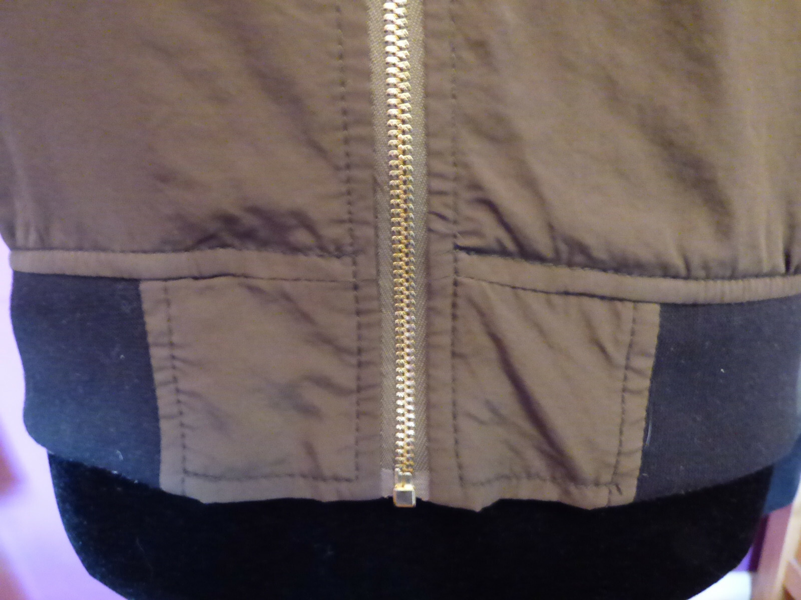 ZARA BASIC GREEN SHELL BLOUSON STYLE WINDBREAKER … - image 10