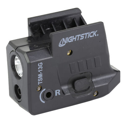 Nightstick TSM-13G Tac Light Green Laser Fits Sig P365 150 Lumens 75-Hours Black