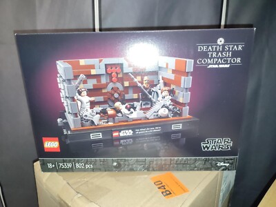 lego 75339 death star trash compact misb neu versiegelt