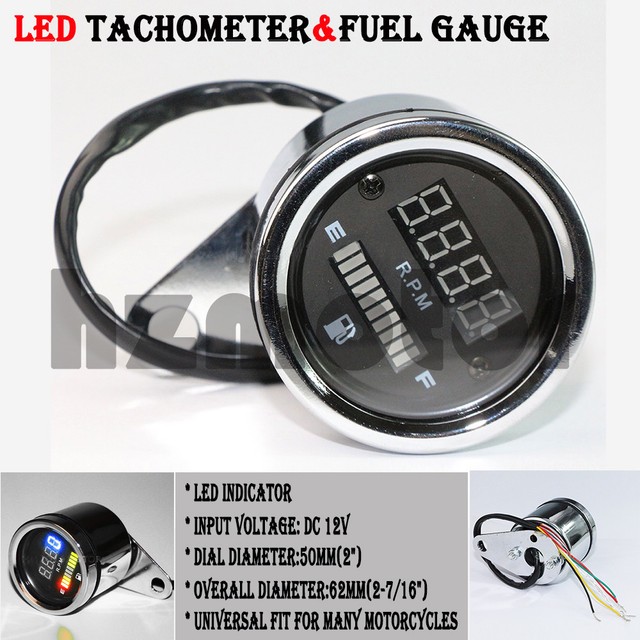 Tachometer & Fuel Gauge for Honda VTX VT 1300 1800 TYPE C R S N F T