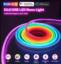Smarter NEON LED STRIP, App-, Alexa-, Google Home Steuerbar *NEU*