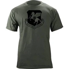 Seventeenth Air Force Subdued Veteran Patch T-Shirt