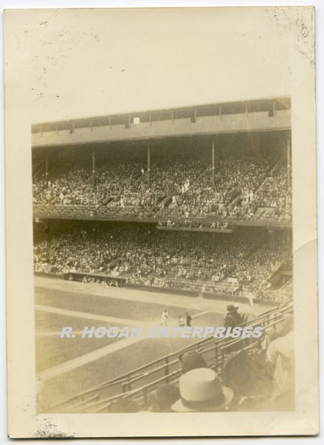 Vintage 1936 Mickey Cochrane Navin Field Detroit Tigers Original Photo N3X - Picture 2 of 3