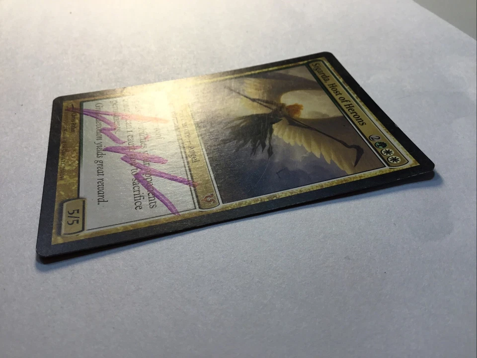 MTG Magic Sigarda, Host of Herons Avacyn Restored Artist Signed Chris Rahn Lp - Image 3 of 4
