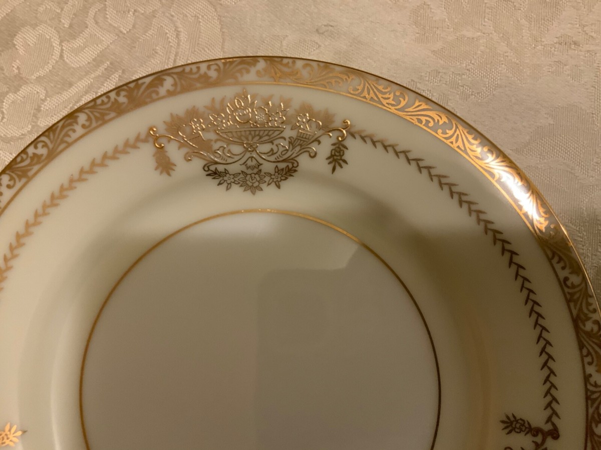 2 Noritake Bancroft China 6 1/4”” Bread or Desert Plates # 5481